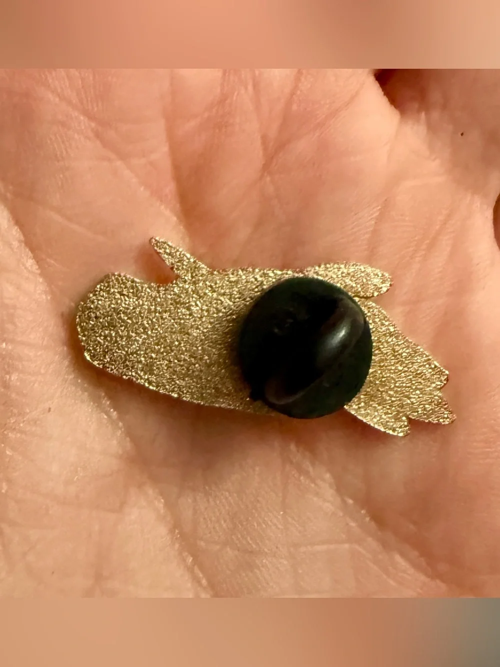New Enamel Pin White Hand One Eye Gothic Whimsigoth Bohemian Witchy Brooch
